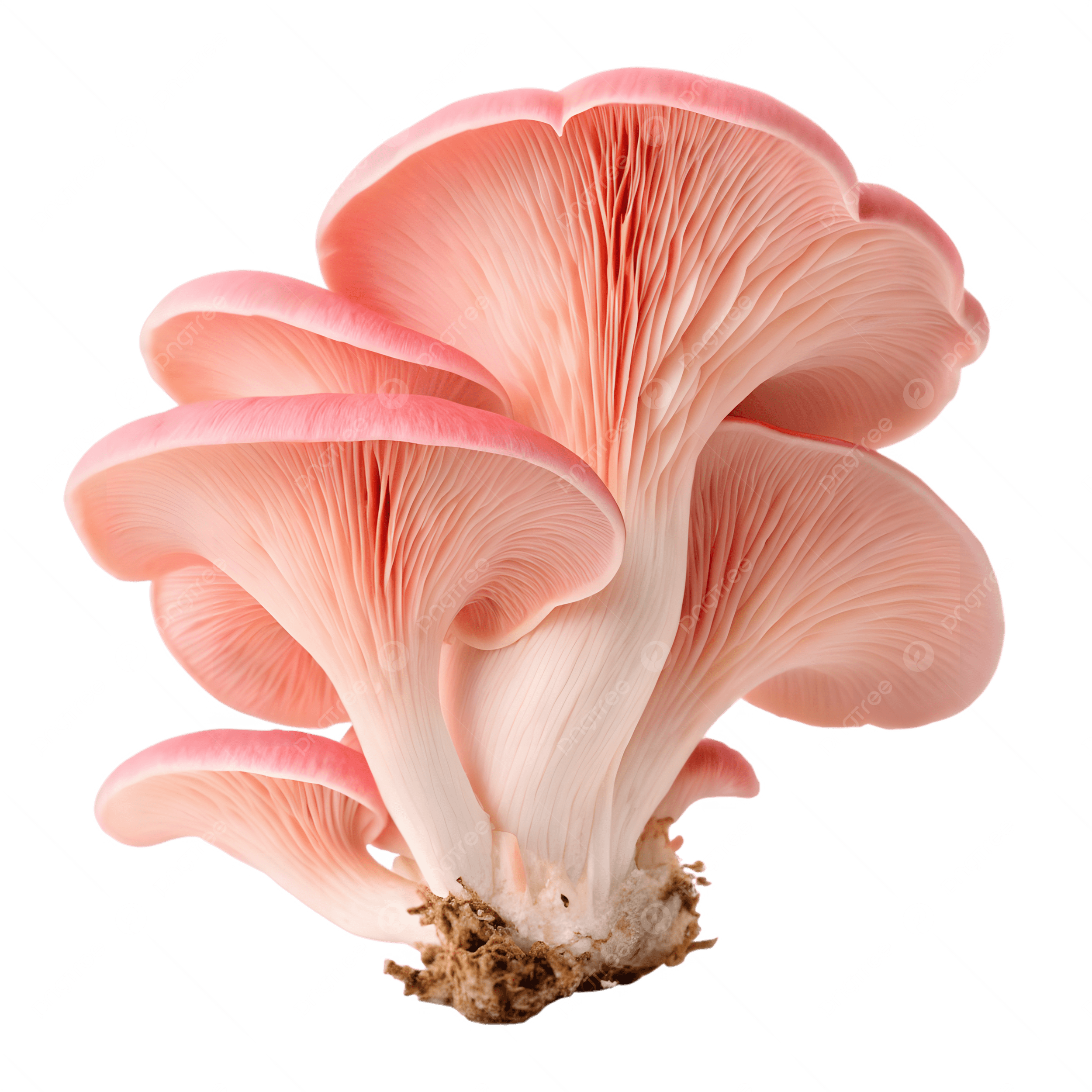 Pleurotus djamor — pink oyster mushroom